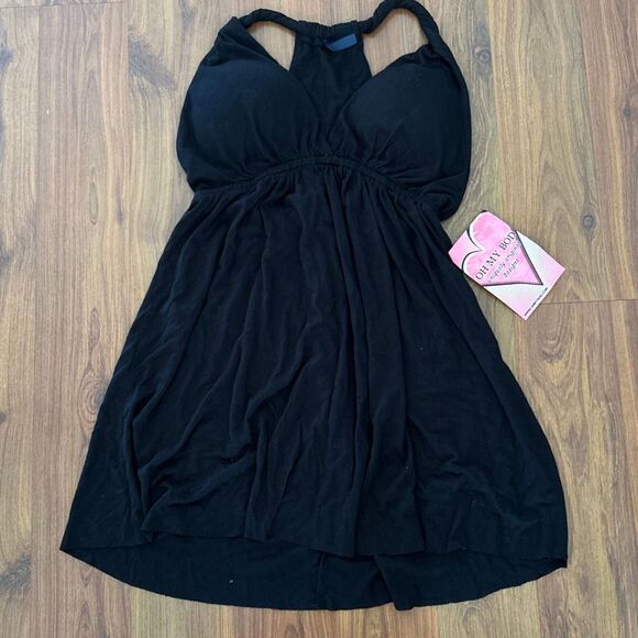 No Brand Dresses & Skirts - NWT Y2K black baby doll padded tank top S